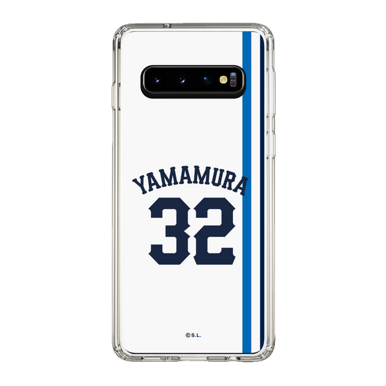 スリムプロテクションケース［ 埼玉西武ライオンズ- #32 YAMAMURA - ホーム ］