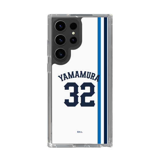 スリムプロテクションケース［ 埼玉西武ライオンズ- #32 YAMAMURA - ホーム ］