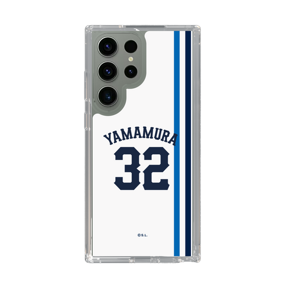 スリムプロテクションケース［ 埼玉西武ライオンズ- #32 YAMAMURA - ホーム ］