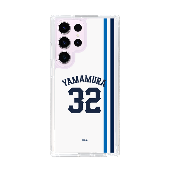 スリムプロテクションケース［ 埼玉西武ライオンズ- #32 YAMAMURA - ホーム ］