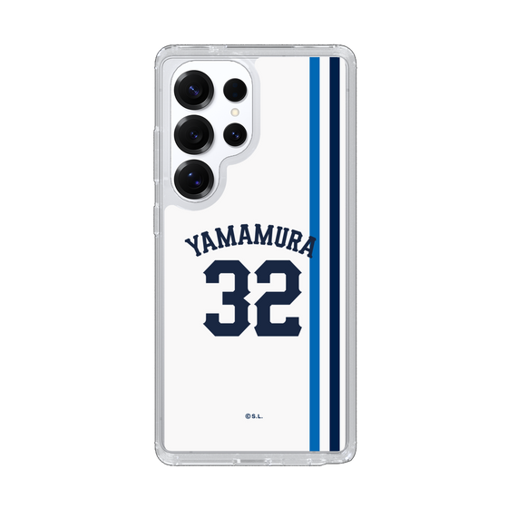 スリムプロテクションケース［ 埼玉西武ライオンズ- #32 YAMAMURA - ホーム ］