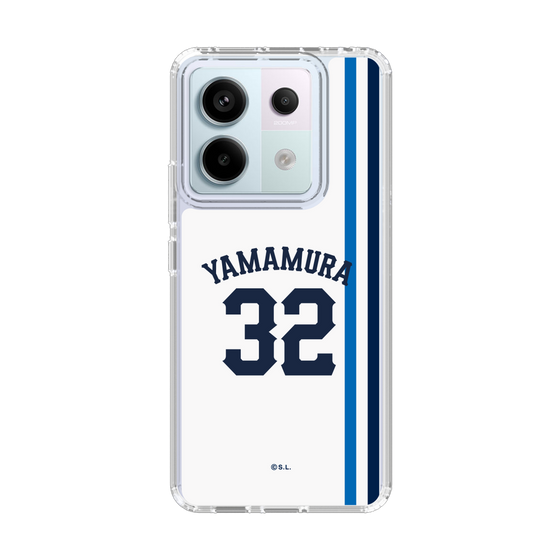 スリムプロテクションケース［ 埼玉西武ライオンズ- #32 YAMAMURA - ホーム ］