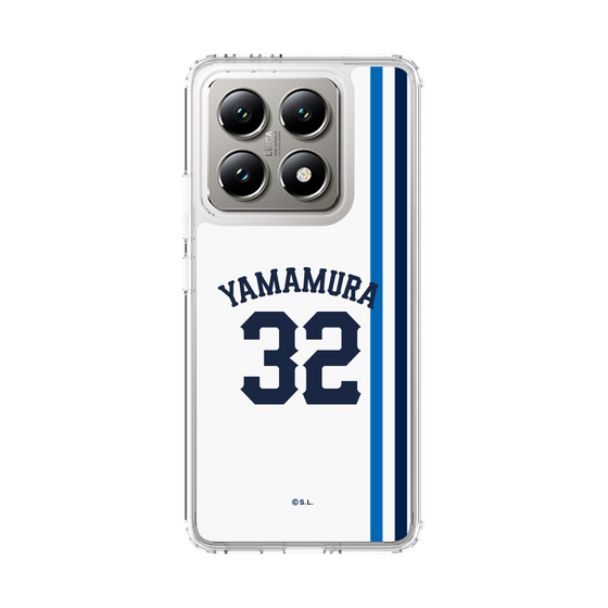 スリムプロテクションケース［ 埼玉西武ライオンズ- #32 YAMAMURA - ホーム ］