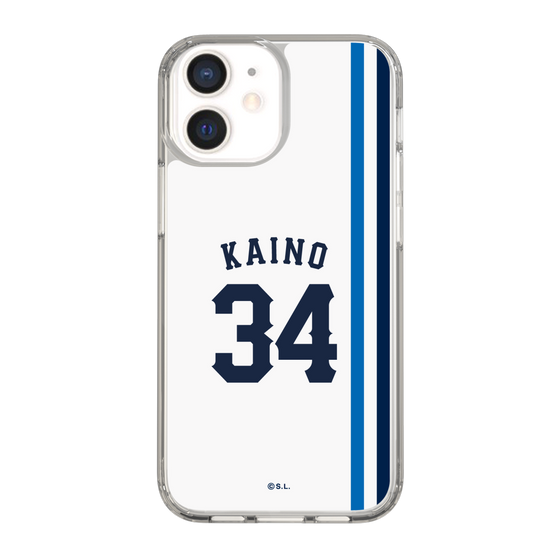 スリムプロテクションケース［ 埼玉西武ライオンズ- #34 KAINO - ホーム ］