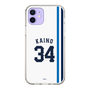 スリムプロテクションケース［ 埼玉西武ライオンズ- #34 KAINO - ホーム ］