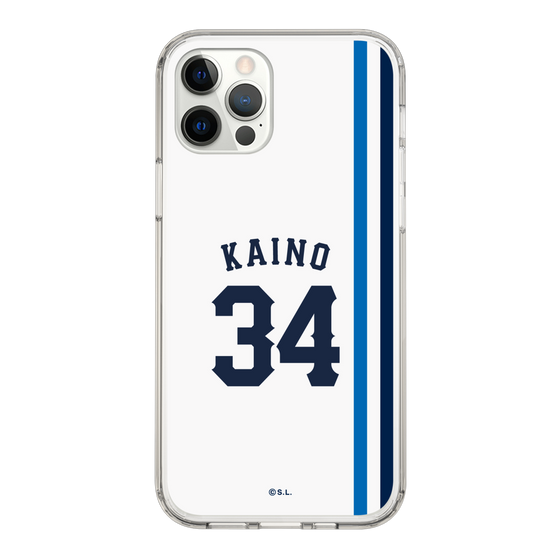 スリムプロテクションケース［ 埼玉西武ライオンズ- #34 KAINO - ホーム ］