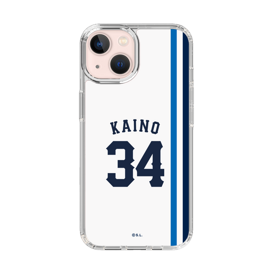 スリムプロテクションケース［ 埼玉西武ライオンズ- #34 KAINO - ホーム ］