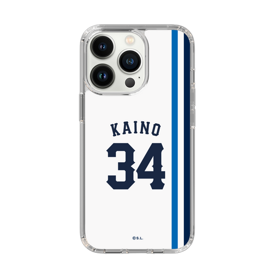 スリムプロテクションケース［ 埼玉西武ライオンズ- #34 KAINO - ホーム ］