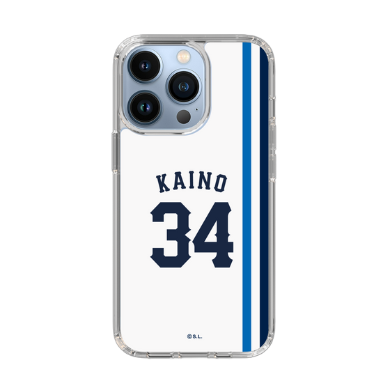スリムプロテクションケース［ 埼玉西武ライオンズ- #34 KAINO - ホーム ］