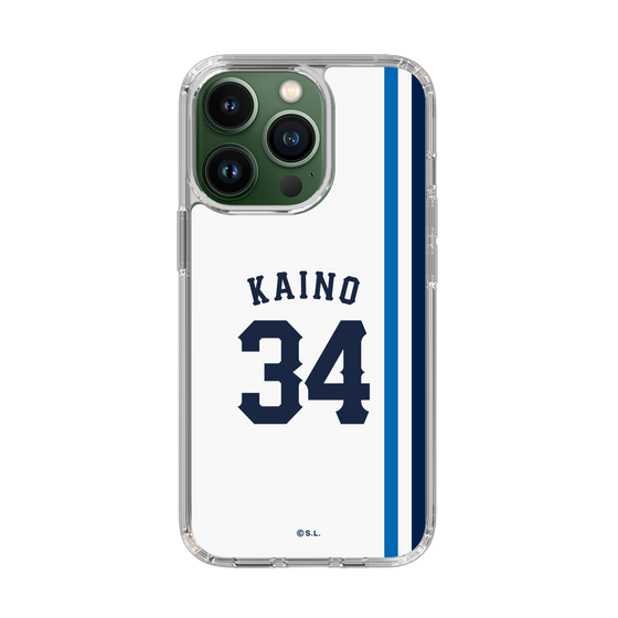 スリムプロテクションケース［ 埼玉西武ライオンズ- #34 KAINO - ホーム ］