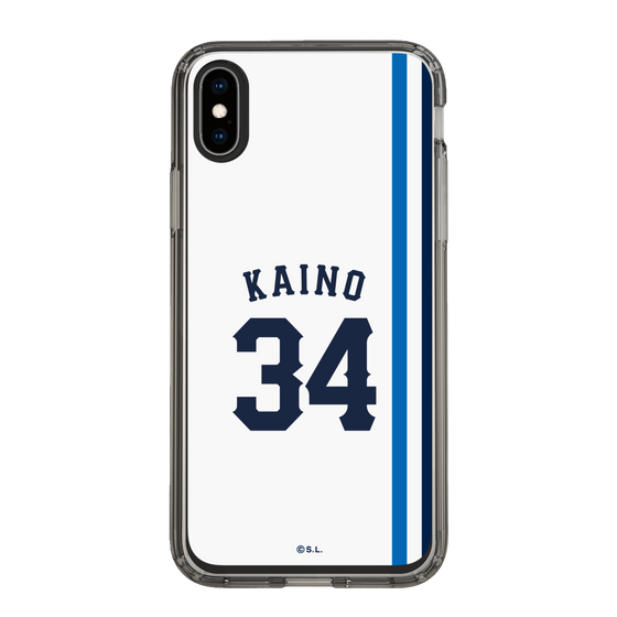 スリムプロテクションケース［ 埼玉西武ライオンズ- #34 KAINO - ホーム ］
