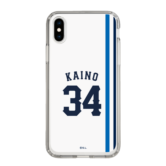 スリムプロテクションケース［ 埼玉西武ライオンズ- #34 KAINO - ホーム ］