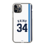 スリムプロテクションケース［ 埼玉西武ライオンズ- #34 KAINO - ホーム ］
