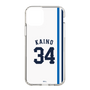 スリムプロテクションケース［ 埼玉西武ライオンズ- #34 KAINO - ホーム ］