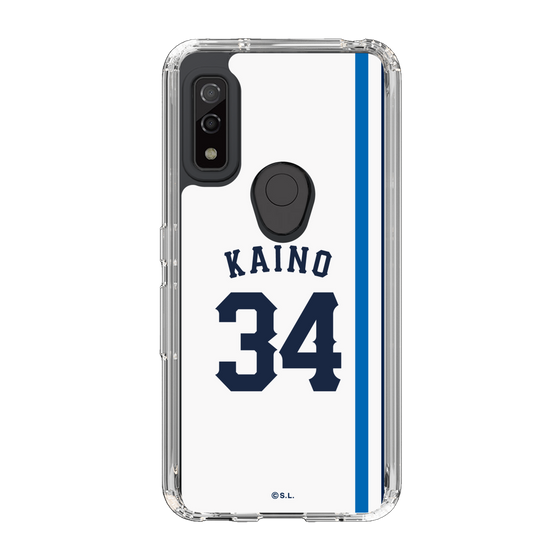 スリムプロテクションケース［ 埼玉西武ライオンズ- #34 KAINO - ホーム ］