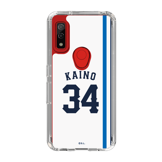 スリムプロテクションケース［ 埼玉西武ライオンズ- #34 KAINO - ホーム ］