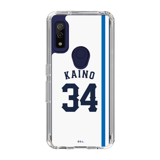 スリムプロテクションケース［ 埼玉西武ライオンズ- #34 KAINO - ホーム ］