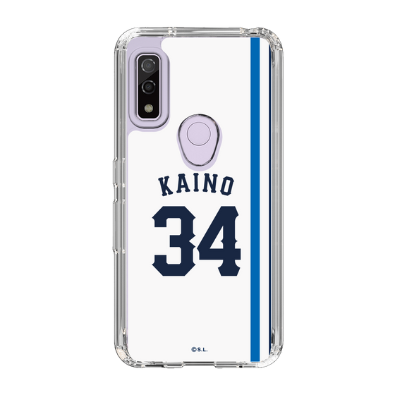 スリムプロテクションケース［ 埼玉西武ライオンズ- #34 KAINO - ホーム ］