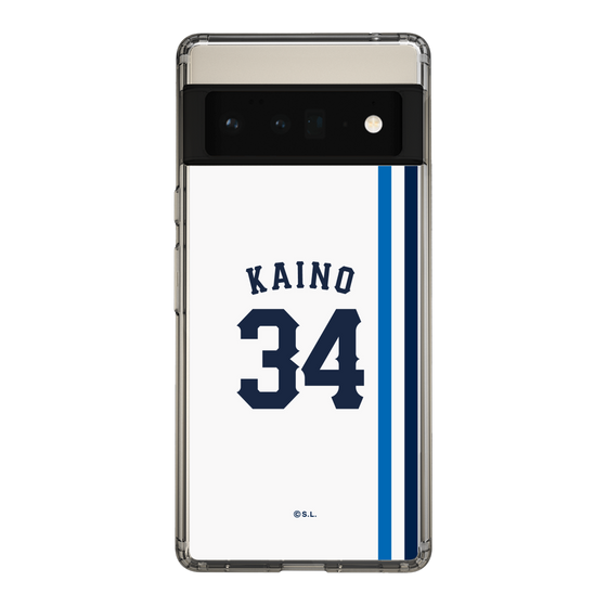 スリムプロテクションケース［ 埼玉西武ライオンズ- #34 KAINO - ホーム ］