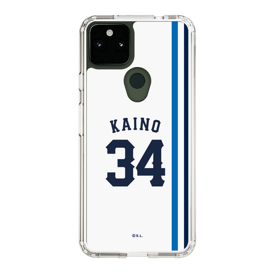 スリムプロテクションケース［ 埼玉西武ライオンズ- #34 KAINO - ホーム ］