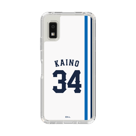 スリムプロテクションケース［ 埼玉西武ライオンズ- #34 KAINO - ホーム ］