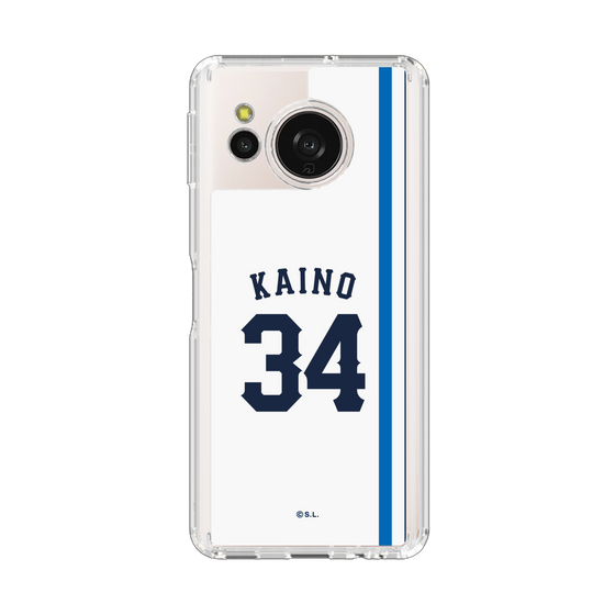 スリムプロテクションケース［ 埼玉西武ライオンズ- #34 KAINO - ホーム ］