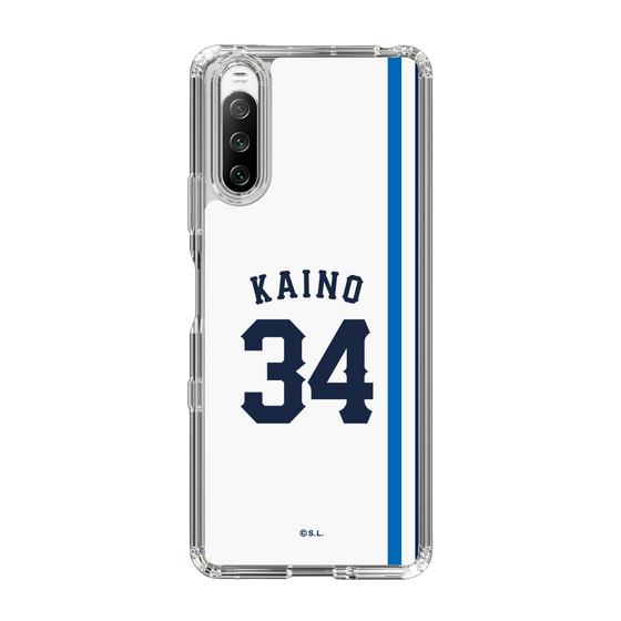 スリムプロテクションケース［ 埼玉西武ライオンズ- #34 KAINO - ホーム ］