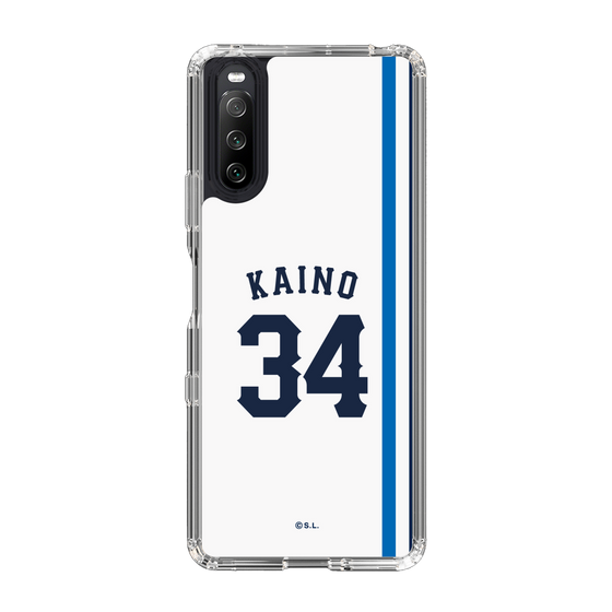 スリムプロテクションケース［ 埼玉西武ライオンズ- #34 KAINO - ホーム ］