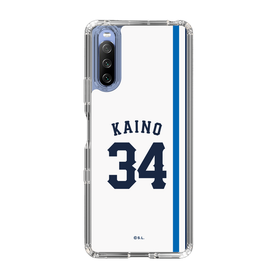 スリムプロテクションケース［ 埼玉西武ライオンズ- #34 KAINO - ホーム ］
