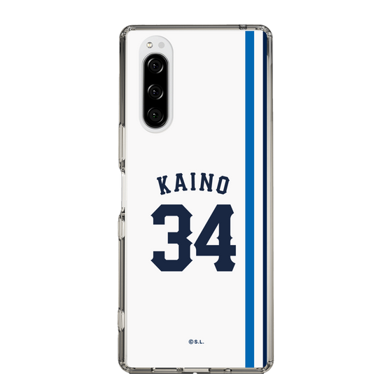 スリムプロテクションケース［ 埼玉西武ライオンズ- #34 KAINO - ホーム ］