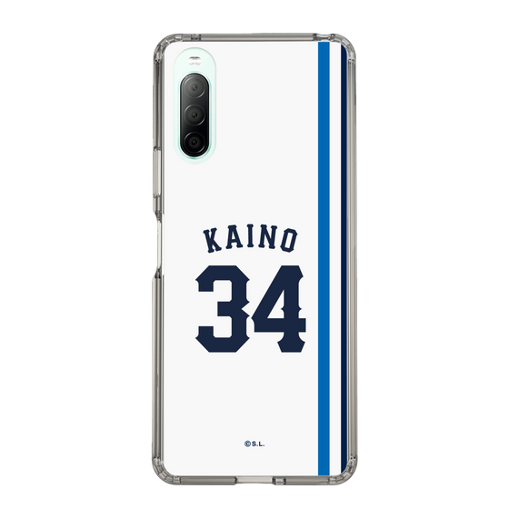 スリムプロテクションケース［ 埼玉西武ライオンズ- #34 KAINO - ホーム ］
