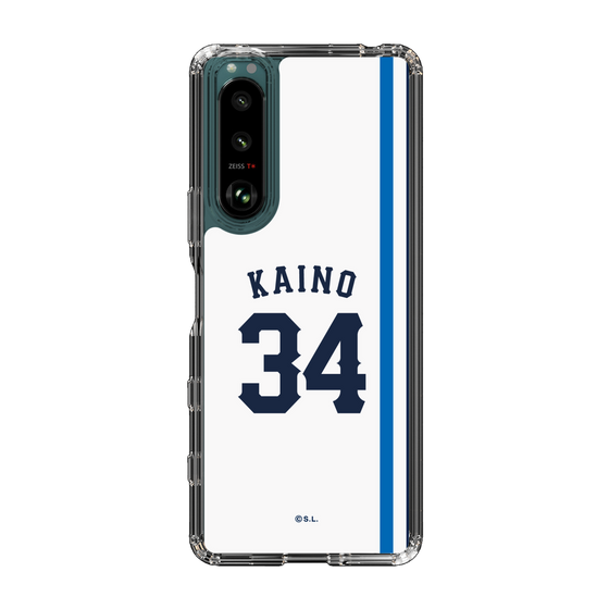 スリムプロテクションケース［ 埼玉西武ライオンズ- #34 KAINO - ホーム ］