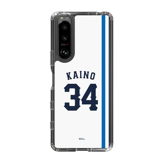 スリムプロテクションケース［ 埼玉西武ライオンズ- #34 KAINO - ホーム ］