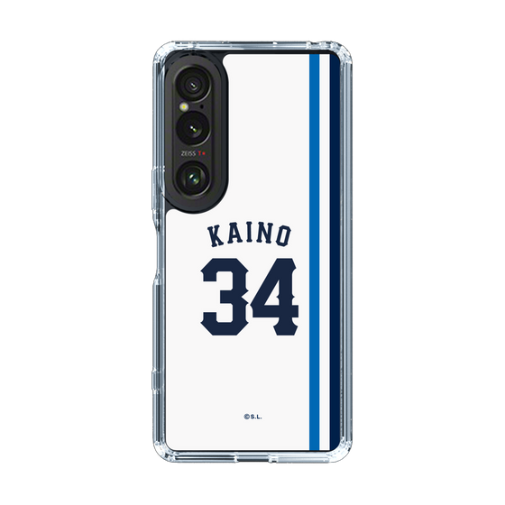 スリムプロテクションケース［ 埼玉西武ライオンズ- #34 KAINO - ホーム ］