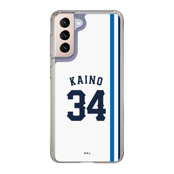スリムプロテクションケース［ 埼玉西武ライオンズ- #34 KAINO - ホーム ］