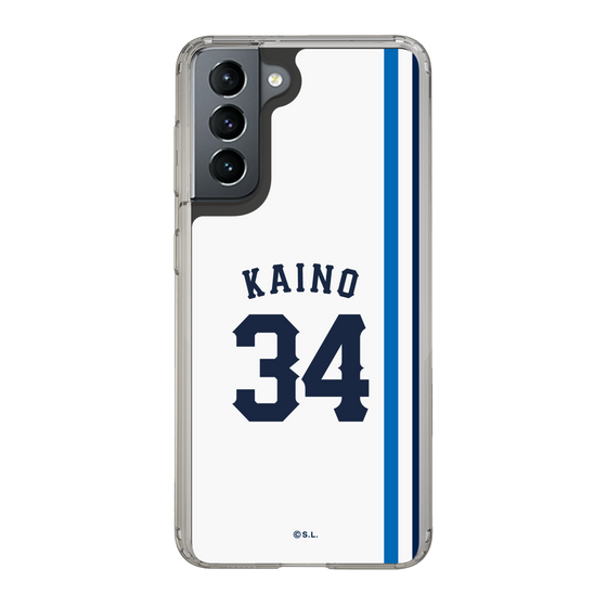 スリムプロテクションケース［ 埼玉西武ライオンズ- #34 KAINO - ホーム ］