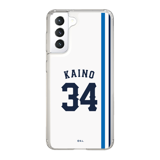 スリムプロテクションケース［ 埼玉西武ライオンズ- #34 KAINO - ホーム ］