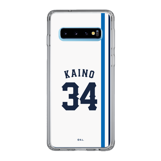 スリムプロテクションケース［ 埼玉西武ライオンズ- #34 KAINO - ホーム ］