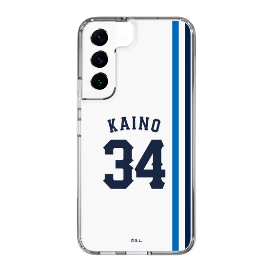 スリムプロテクションケース［ 埼玉西武ライオンズ- #34 KAINO - ホーム ］