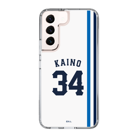 スリムプロテクションケース［ 埼玉西武ライオンズ- #34 KAINO - ホーム ］