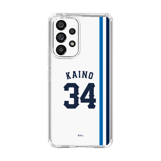 スリムプロテクションケース［ 埼玉西武ライオンズ- #34 KAINO - ホーム ］