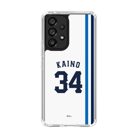 スリムプロテクションケース［ 埼玉西武ライオンズ- #34 KAINO - ホーム ］