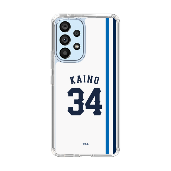 スリムプロテクションケース［ 埼玉西武ライオンズ- #34 KAINO - ホーム ］