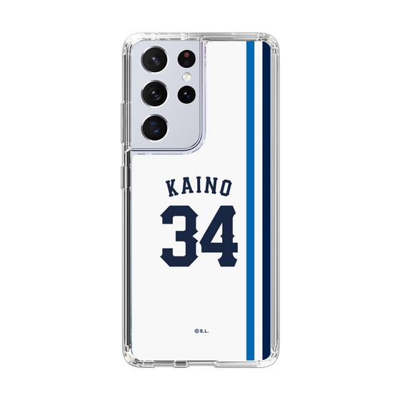 スリムプロテクションケース［ 埼玉西武ライオンズ- #34 KAINO - ホーム ］
