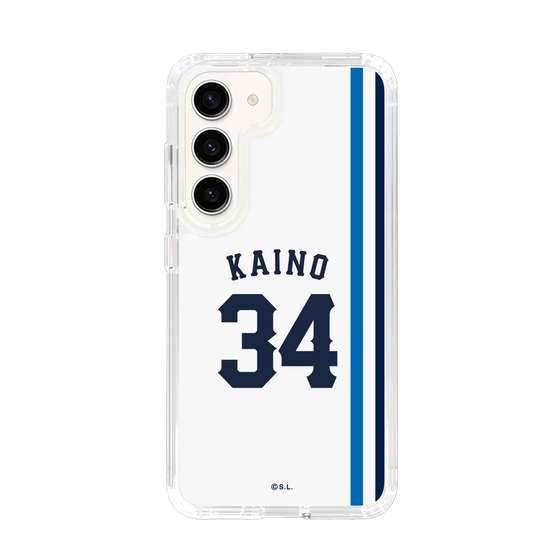 スリムプロテクションケース［ 埼玉西武ライオンズ- #34 KAINO - ホーム ］