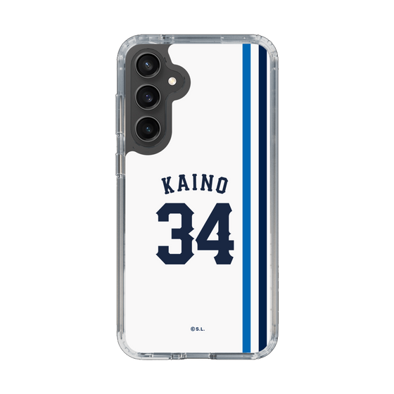 スリムプロテクションケース［ 埼玉西武ライオンズ- #34 KAINO - ホーム ］