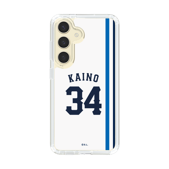 スリムプロテクションケース［ 埼玉西武ライオンズ- #34 KAINO - ホーム ］