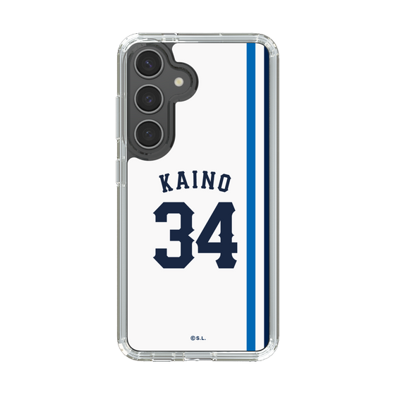スリムプロテクションケース［ 埼玉西武ライオンズ- #34 KAINO - ホーム ］