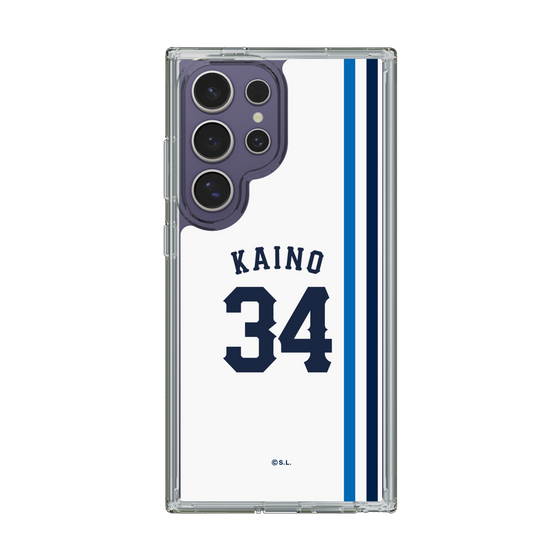 スリムプロテクションケース［ 埼玉西武ライオンズ- #34 KAINO - ホーム ］