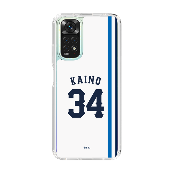 スリムプロテクションケース［ 埼玉西武ライオンズ- #34 KAINO - ホーム ］